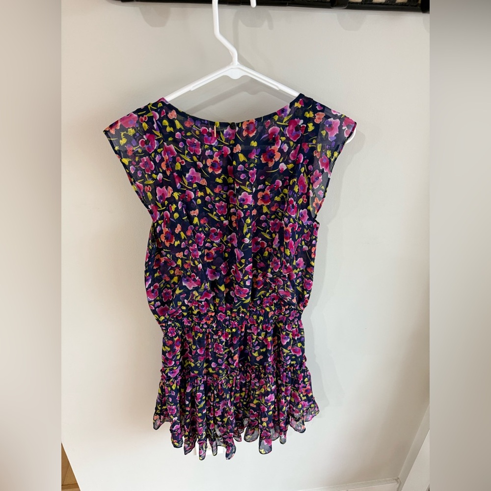 Misa Los Angeles Gino’s Floral Mini Dress - Purple/Pink - Size Small - Picture 8 of 11